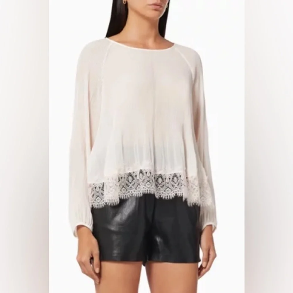 CLUB MONACO  Zameeka Ruffled Top size small